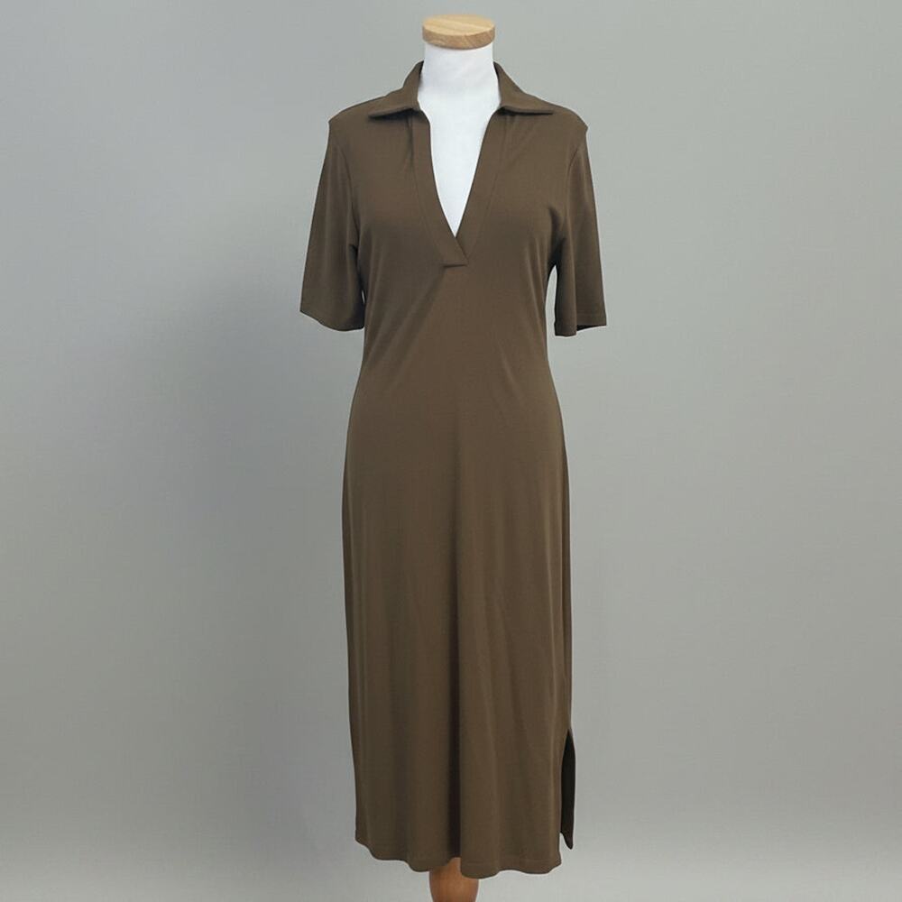Vince brown knit dress, size S